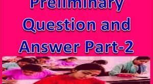 36th BCS Preliminary Question and Answer Part-2