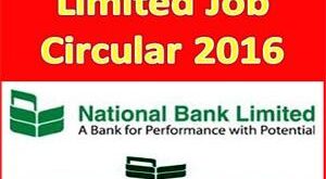 National Bank Limited Job Circular