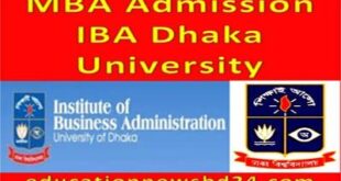 MBA Admission IBA Dhaka University