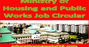 Ministry of Housing and Public Works Job Circular