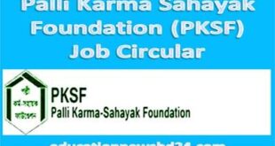 Palli Karma Sahayak Foundation PKSF Job Circular