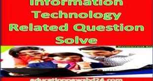 Information Technology Related Question Solve