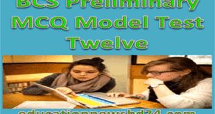 BCS Model Test Twelve