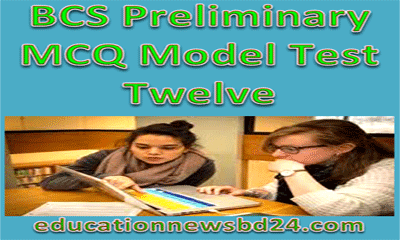 BCS Model Test Twelve