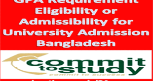 GPA Requirement University Admission Eligibility