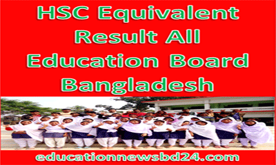 HSC Equivalent Result 2020 All Education Board