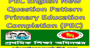 PEC English New Question Pattern