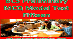 BCS Model Test Fifteen