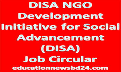 DISA NGO Job Circular 2017