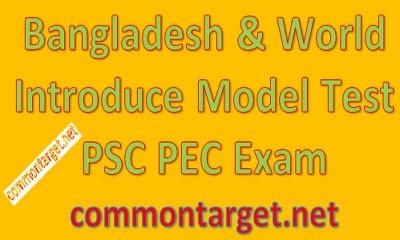 Bangladesh World Introduce Model Test PSC PEC 2019