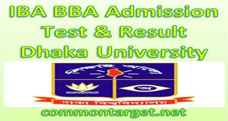 IBA BBA Admission Test Notice & Result 2018-19