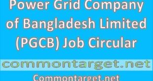 Power Grid Company Bangladesh Job Circular