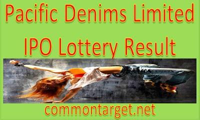 Pacific Denims Limited IPO Lottery Result