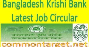 Bangladesh Krishi Bank Job Circular