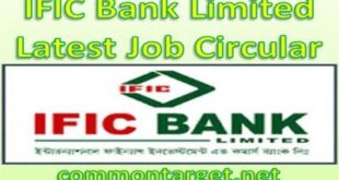 IFIC Bank Job Circular