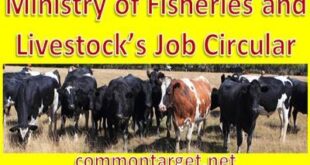 Ministry Fisheries Livestock Job