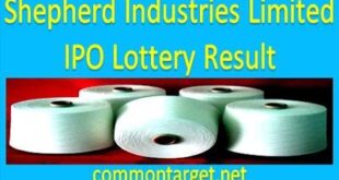 Shepherd Industries Limited IPO Lottery Result