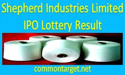 Shepherd Industries Limited IPO Lottery Result