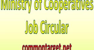 Cooperative Ministry Job Circular