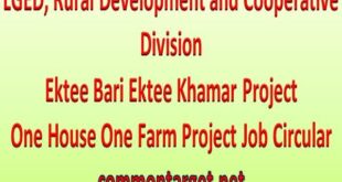 One House One Farm Job Circular