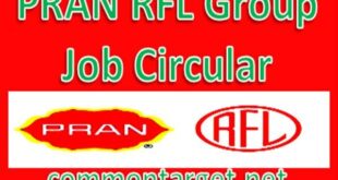 Pran RFL Group Job Circular