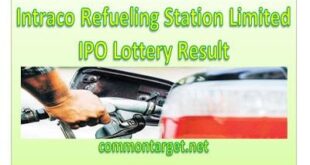 Intraco Refueling Station Limited IPO Lottery Result