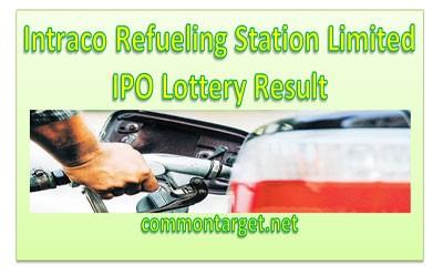 Intraco Refueling Station Limited IPO Lottery Result