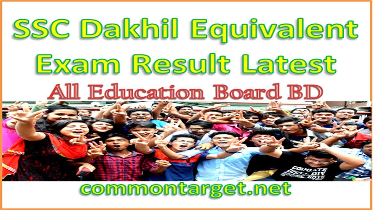 SSC Equivalent Result 2020 All Education Board BD