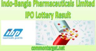 Indo Bangla Pharmaceuticals Limited IPO Lottery Result