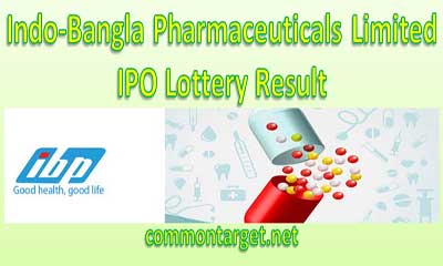 Indo Bangla Pharmaceuticals Limited IPO Lottery Result