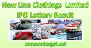 New Line Clothing Limited IPO Lottery Result