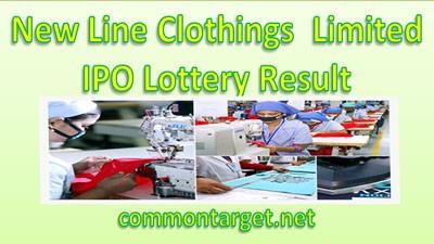 New Line Clothing Limited IPO Lottery Result