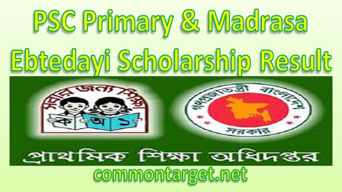 Primary Scholarship Result 2020 Published in 2021