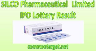 Silco Pharmaceutical Limited IPO Lottery Result