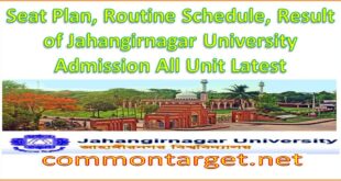 Seat Plan of Jahangirnagar University Admission Test