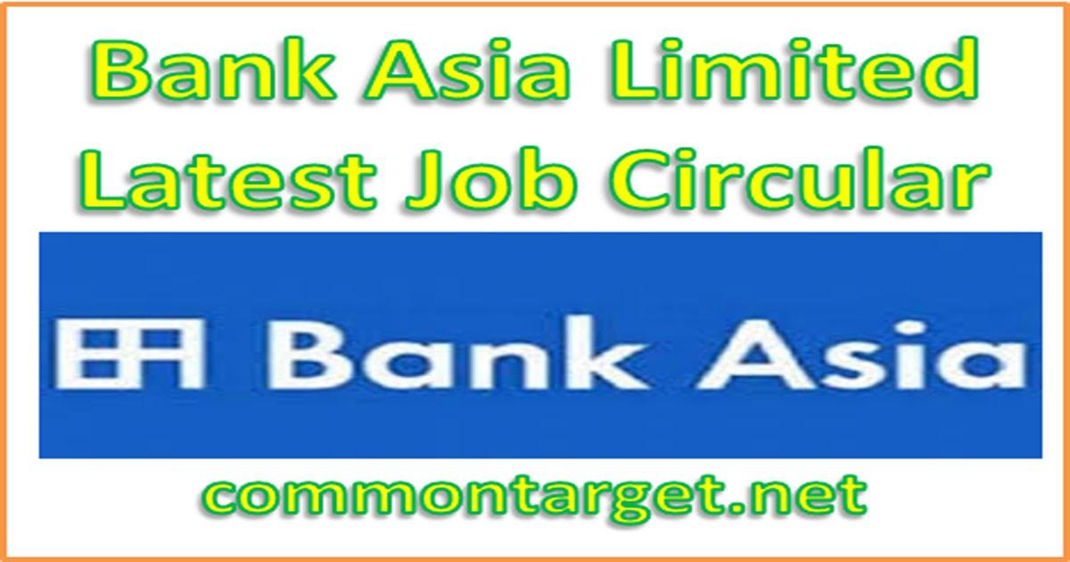 Bank Asia Ltd Job Circular