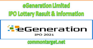 eGeneration Limited IPO Lottery Result