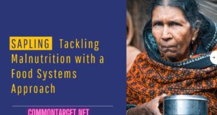 SAPLING Tackling Malnutrition with a Food Systems Approach